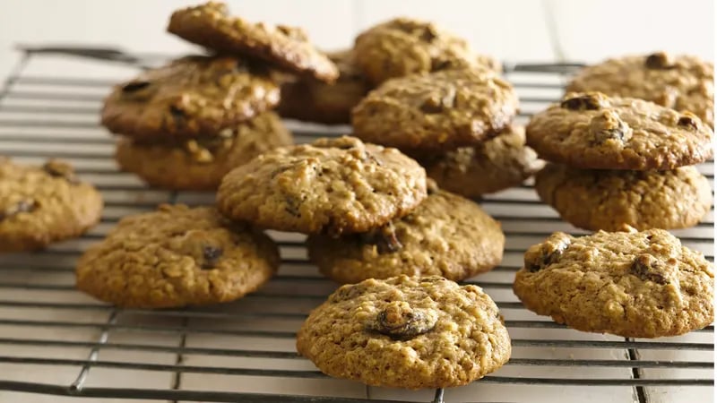 Gluten Free Oatmeal Raisin Cookies 