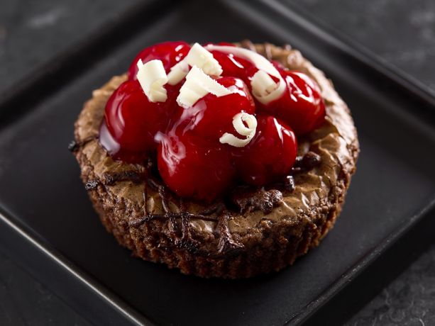 Molten Lava Black Forest Brownie