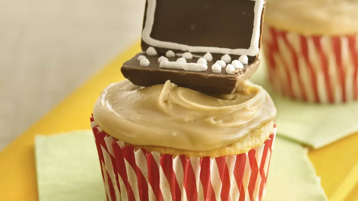 School Days Applesauce Cupcakes