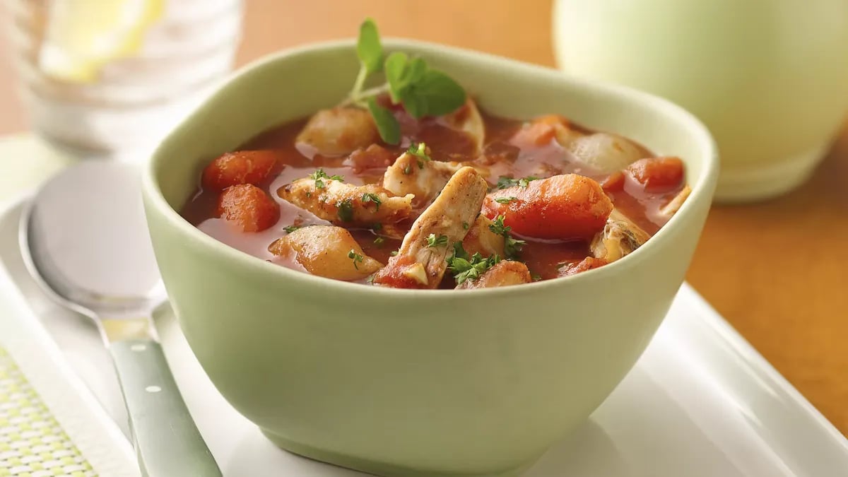 Slow-Cooker Greek Chicken Stew