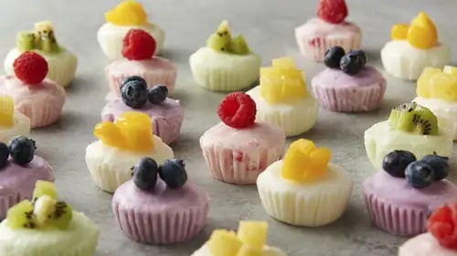 Fruity Frozen Yogurt Bites