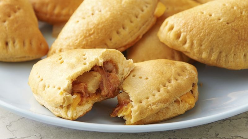 Pineapple-Pulled Pork Sweet Hawaiian Biscuit Sandwiches