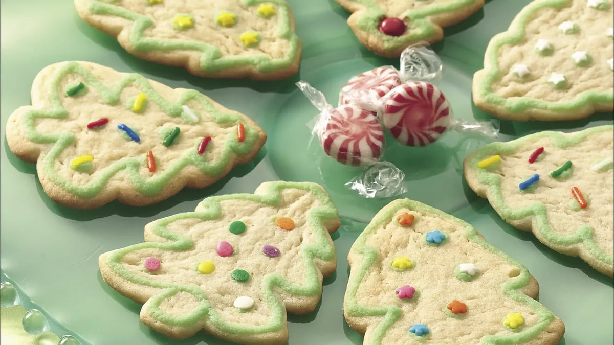 Christmas Tree Cookies