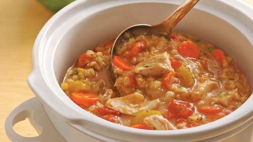 Homemade Chicken Barley Soup Recipe