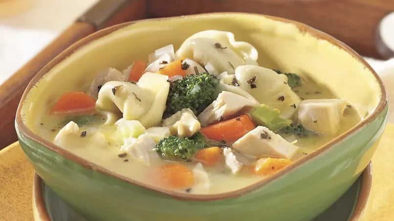 Chicken Tortellini Soup