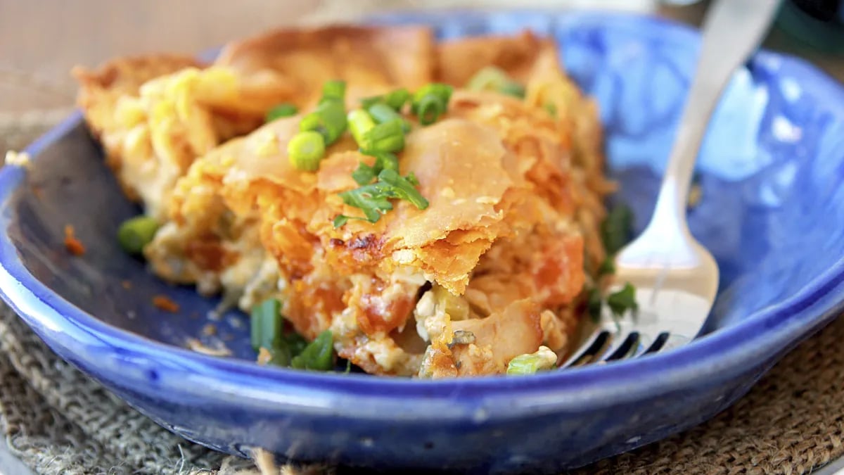 Buffalo Chicken Pot Pie