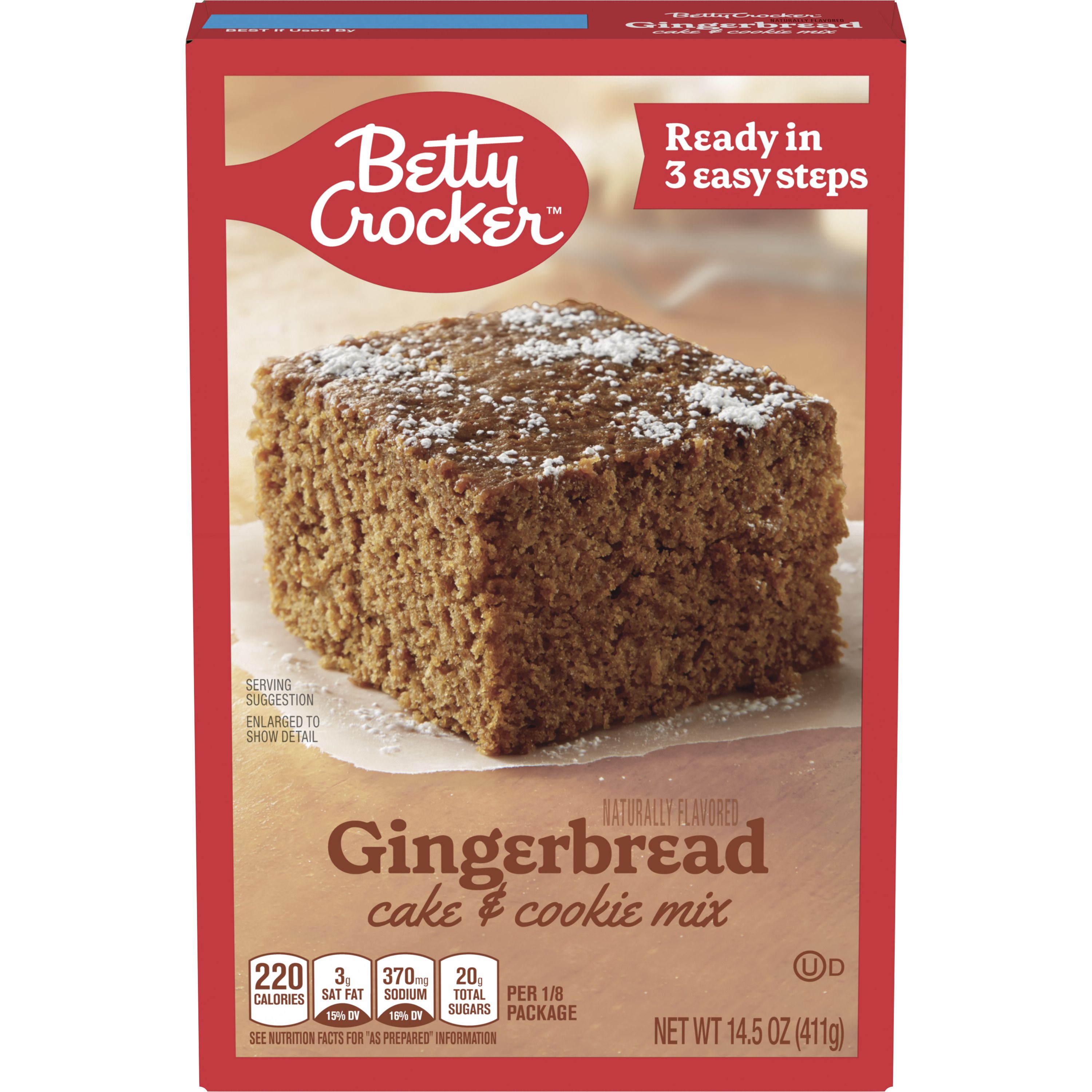 Betty Crocker™ Gingerbread Cake Mix - Front
