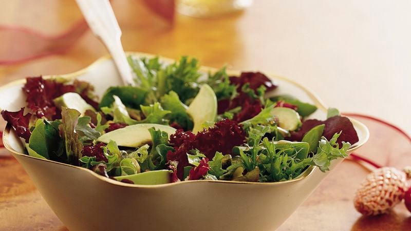 Mixed Baby Greens with Balsamic Vinaigrette Recipe 