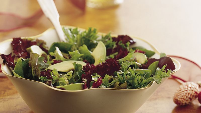 Mixed Baby Greens with Balsamic Vinaigrette Mixed Baby Greens with Balsamic Vinaigrette