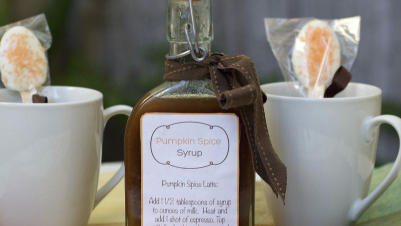 Pumpkin Spice Latte Syrup