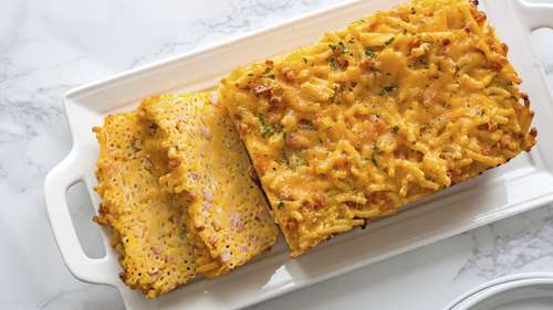 Macaroni and Cheese Loaf