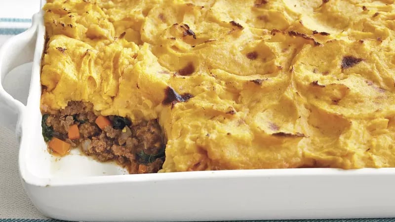 Sweet Potato-Topped Shepherd’s Pie