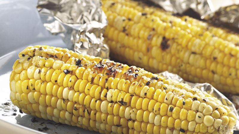 Cilantro Grilled Corn