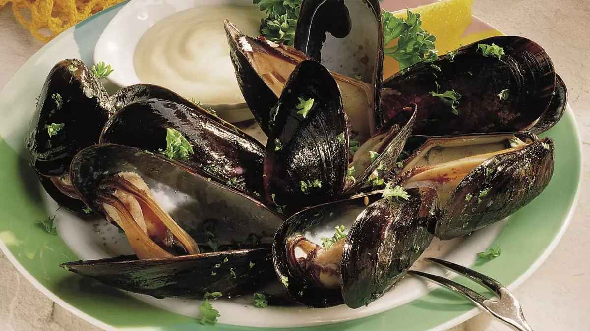 Mussels with Mustard Sauce