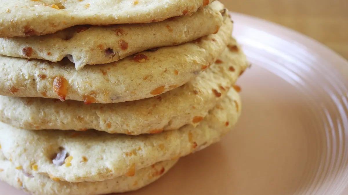 Cheesy Onion Pita Bread