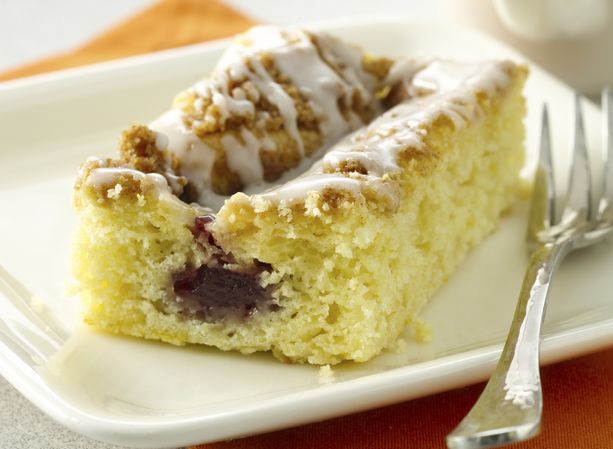 Orange Cranberry Streusel Coffee Cake