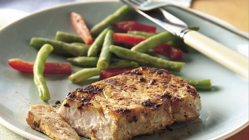 Chili Ranch Grilled Pork (Cooking for 2)