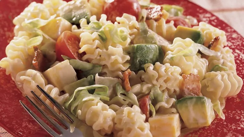 California Club Turkey and Pasta Salad