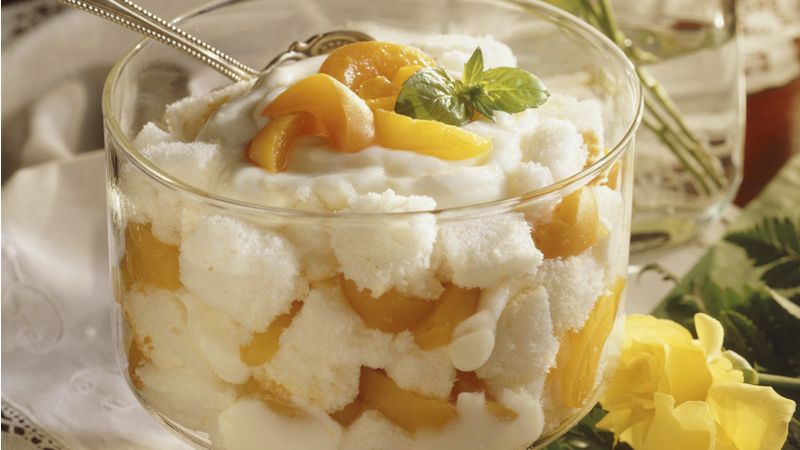 Lemon-Ginger Trifle with Apricots