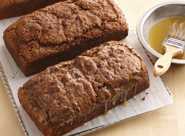 Beer Glazed Whole Grain Bread