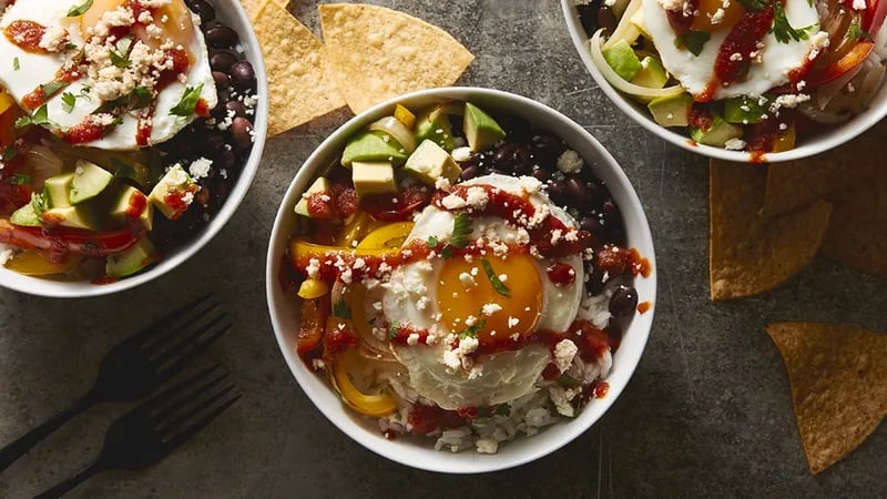 Huevos Rancheros Breakfast Bowls