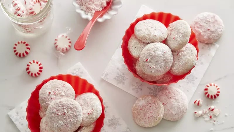 Peppermint Tea Cakes