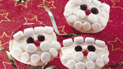 Santa Cupcakes