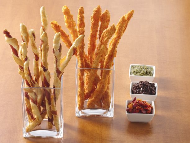 Crispy Prosciutto Breadsticks