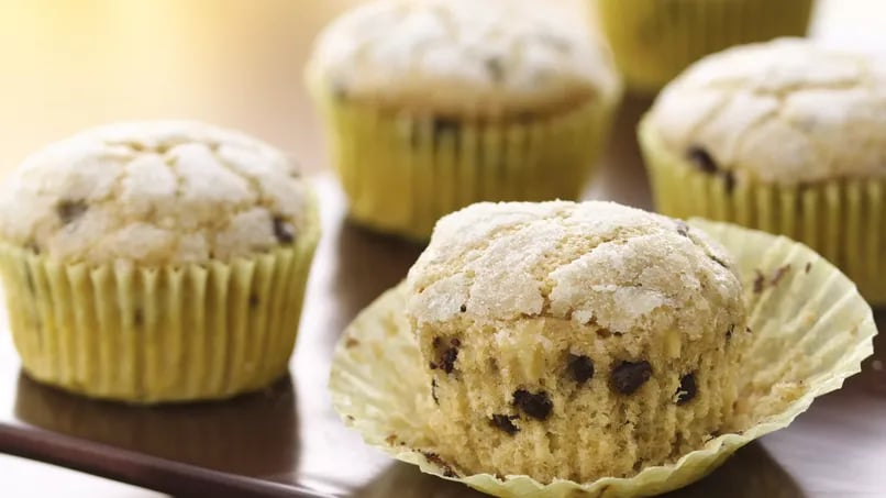 Chocolate Chip Banana Muffins (White Whole Wheat Flour)