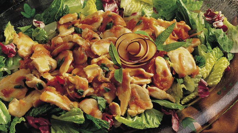 Gluten-Free Chicken Salad with Plum Sauce
