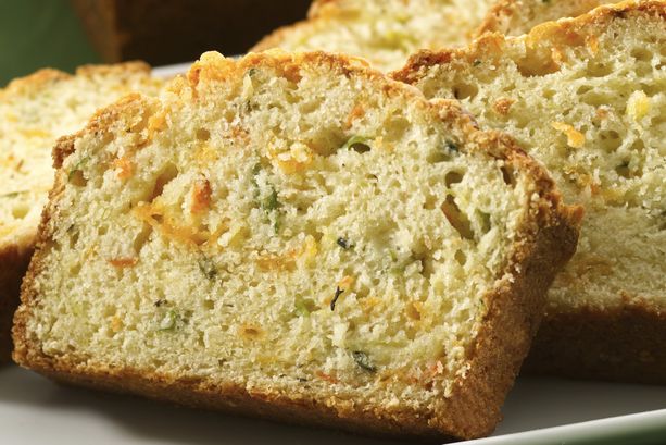 Zucchini Carrot and Cheese Quick Bread