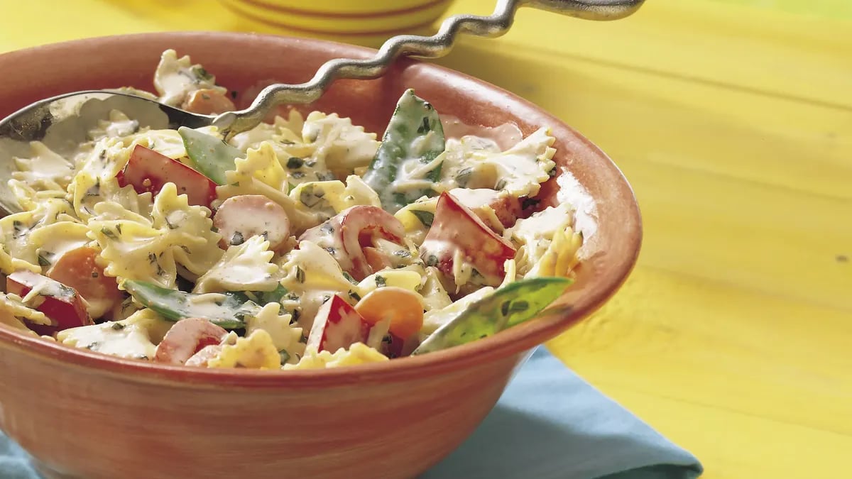 Creamy Parmesan Pasta Salad