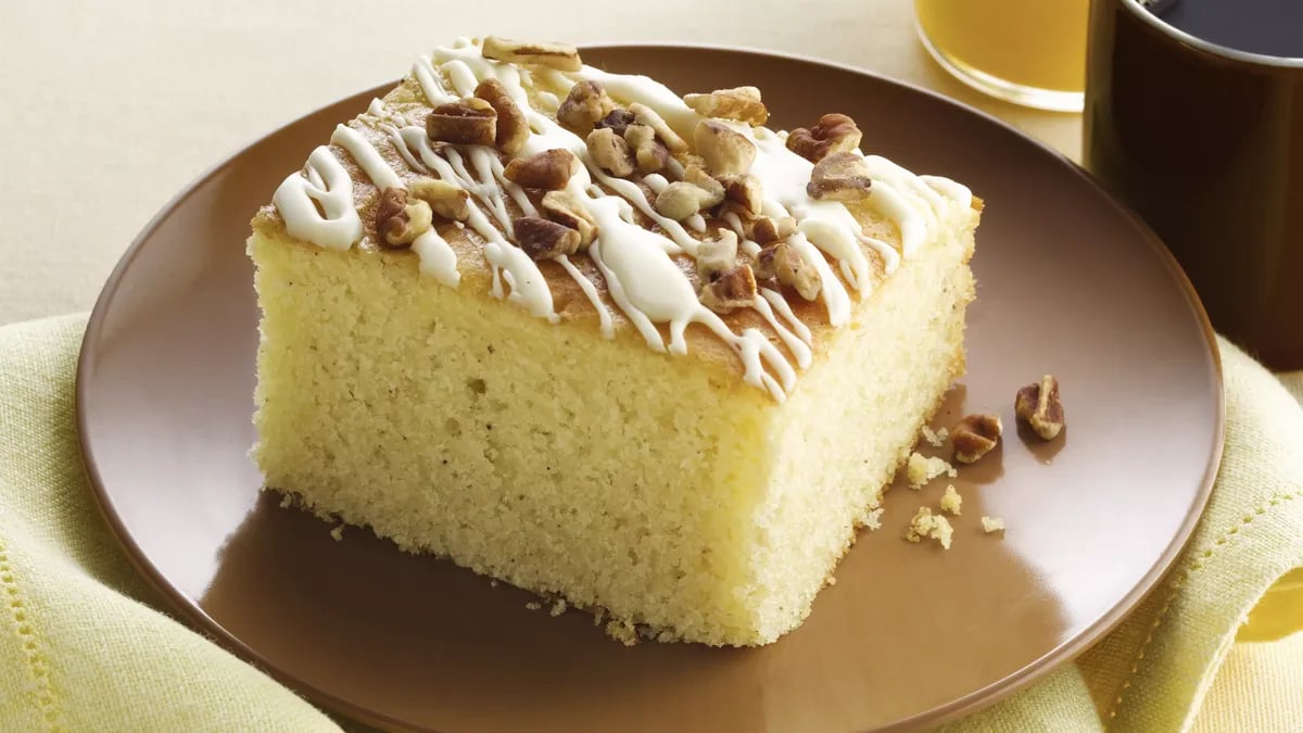 Gluten-Free Eggnog Breakfast Cake