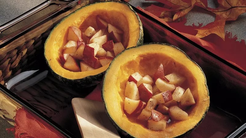 Buttercup Squash with Apples (Cooking for 2)