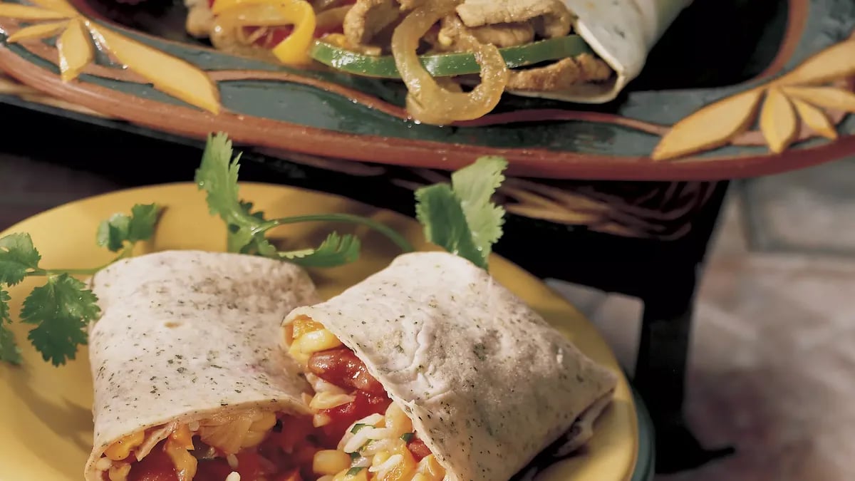 Pork Fajita Wraps