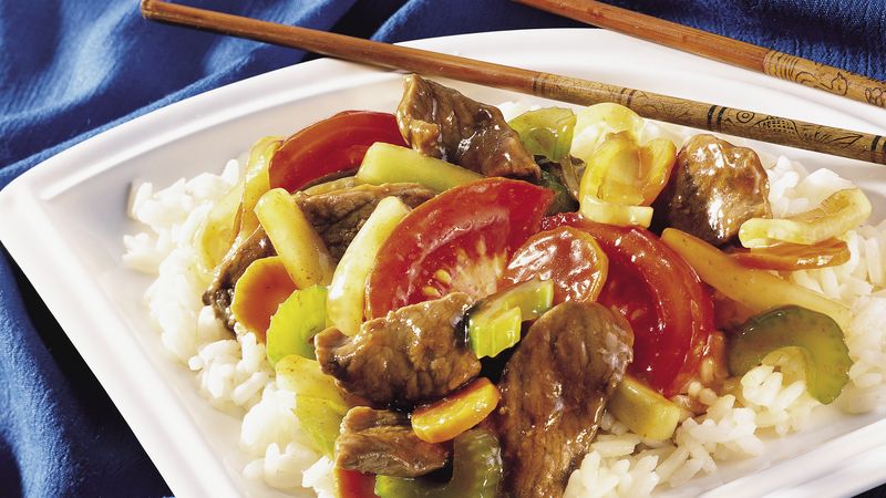 Five-Spice Beef and Vegetables